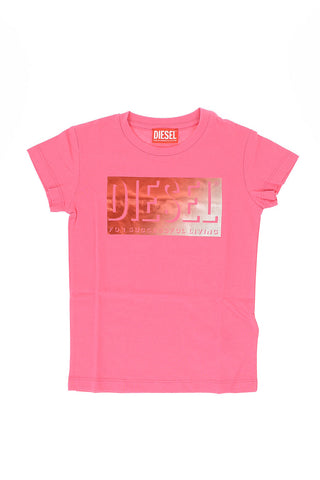 RED TAG T-Shirt Girocollo TESL con Logo Stampato