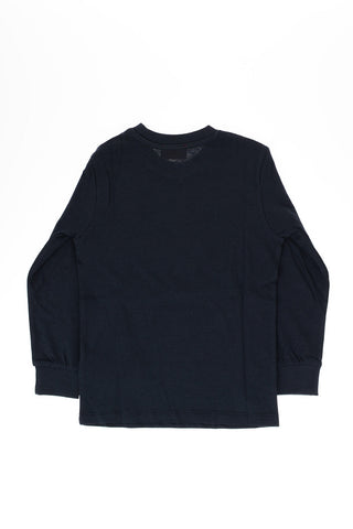 RED TAG Long Sleeve TDASIML Crew-neck T-Shirt with Maxi Front Print
