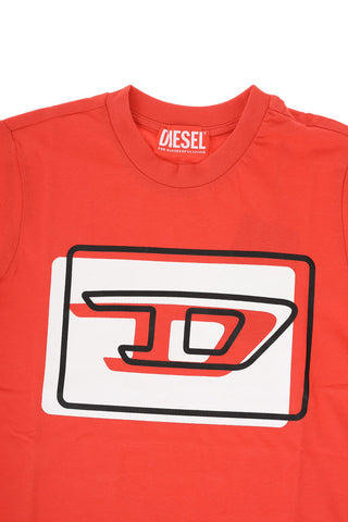 RED TAG T-Shirt TDASI in Tinta Unita con Logo Stampato