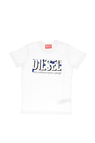 RED TAG T-Shirt Girocollo TBUL in Tinta Unita con Logo Stampato
