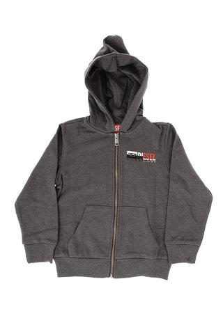 RED TAG Brushed Cotton SADONZ Sweatshirt with Hood and Zip Closure