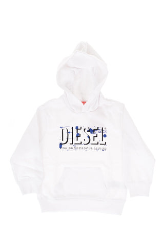 RED TAG Brushed Cotton SBUL OVER Hoodie with Printed Logo