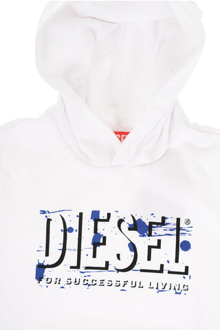 RED TAG Brushed Cotton SBUL OVER Hoodie with Printed Logo