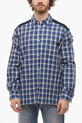 Camicia in Cotone con Retro in Felpa