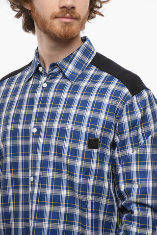 Camicia in Cotone con Retro in Felpa