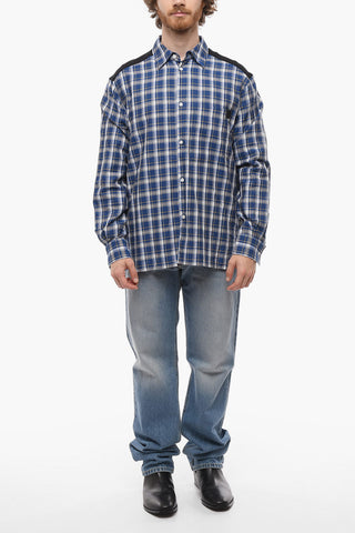 Camicia in Cotone con Retro in Felpa