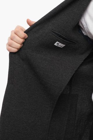 Blazer AAURO Monopetto Sfoderata con Tasche a Toppa