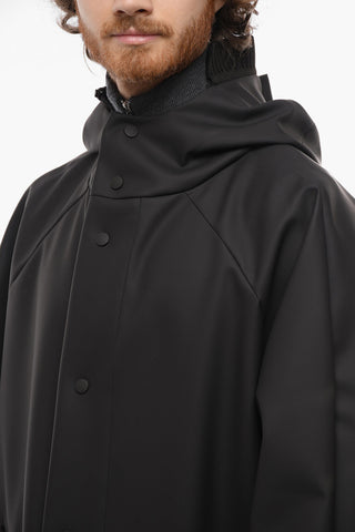 Waterproof TUBE PLEAT Jacket with Pleated Detailing