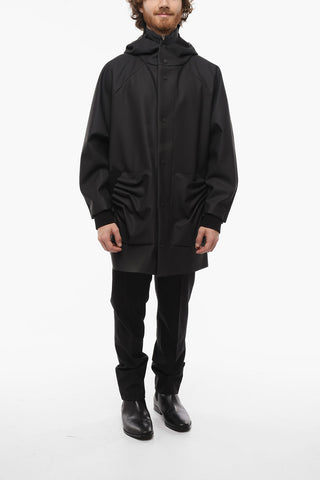 Waterproof TUBE PLEAT Jacket with Pleated Detailing