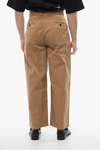 FACETASM Cotton MOOSE Loose Fit Baggy Pants