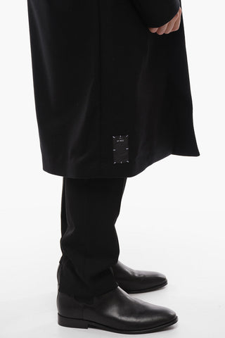MCQ Cappotto Sfoderato in Lana con Tasche a Filo