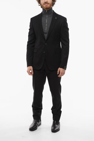 Blazer in Lana con Applicaione Metallica