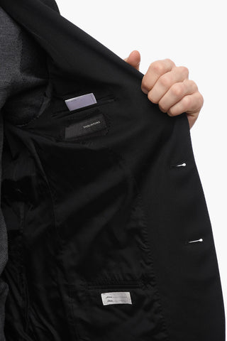 Blazer in Lana con Applicaione Metallica