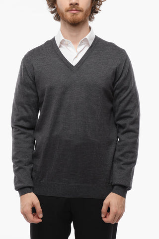 V-Neck Wool Sweater