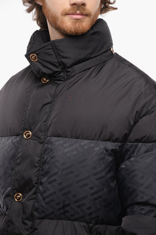 Piumino Jacquard con Fantasia LA GRECA