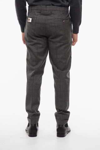 Distrcit Check Preppy Fit Virgin Wool Pants