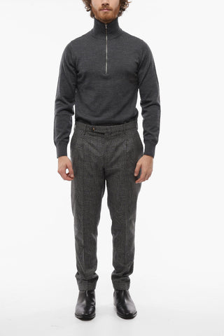 Distrcit Check Preppy Fit Virgin Wool Pants