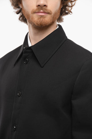 Standard Collar Wool Overshirt