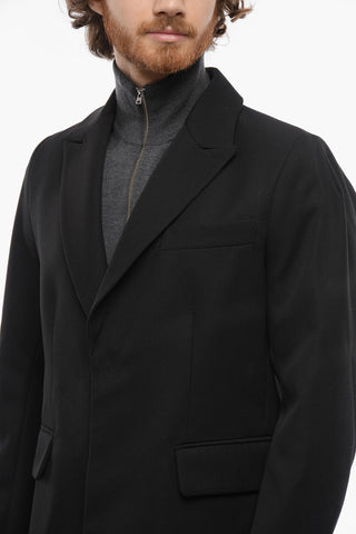 3-Button Jacket with Two Vents and Lance-Style Lapel