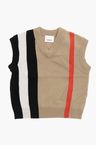 Sleeveless V-Neck Wool DUSTIN Sweater