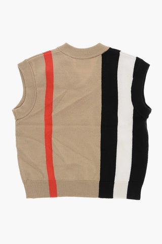 Sleeveless V-Neck Wool DUSTIN Sweater