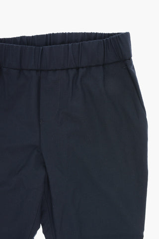 3-Pockets Casual Pants with Drawstrin Waist