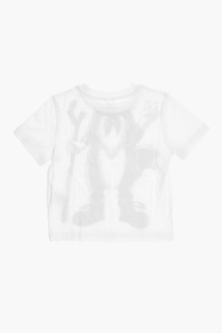T-Shirt Girocollo Stampata sul Fronte