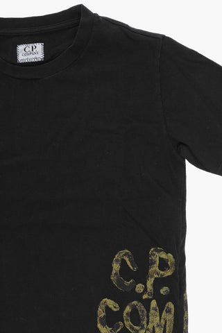 Crew-neck T-Shirt with Printed Logo