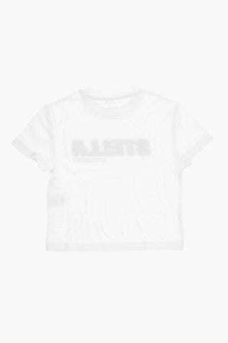 T-Shirt Girocollo con Logo Stampato