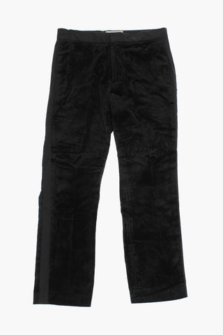 Velvet Pants with 4 Pockets