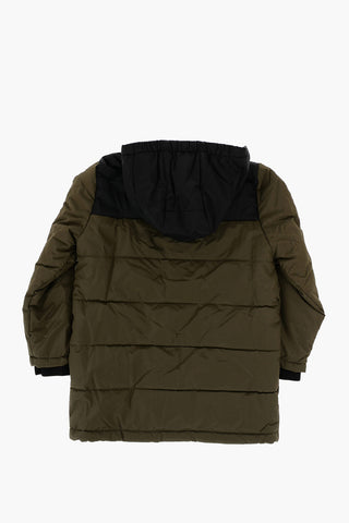RED TAG Two-Tone Rip Stop Checked JBILLS Padded Jacket