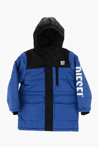 Giubbotto JBILLS Bicolore Imbottito con Logo Stampato