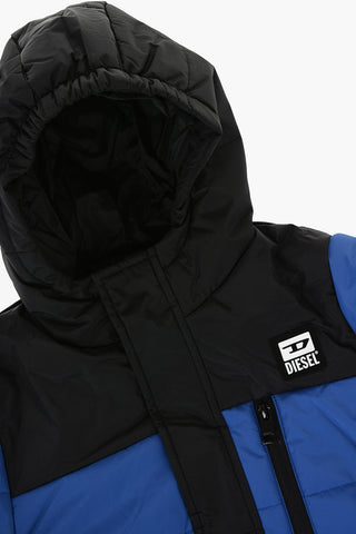 Giubbotto JBILLS Bicolore Imbottito con Logo Stampato