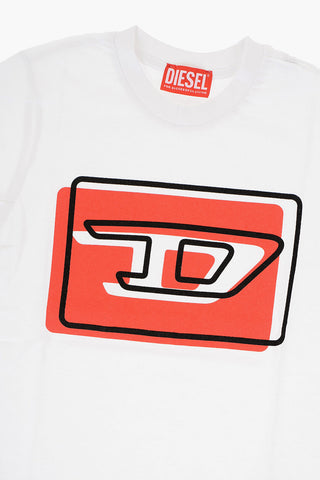RED TAG Crew-neck TDASI T-shirt with Maxi Front Print