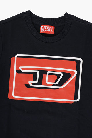 RED TAG Brushed Cotton SDASI Crew-neck Sweatshirt with Front Print