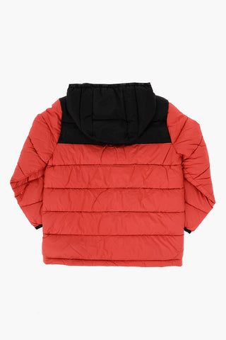 RED TAG Two-Tone Padded JLOLS Jacket with Hood
