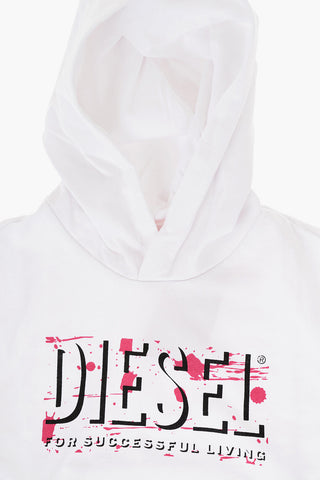 RED TAG Brushed Cotton SBUL OVER Hoodie with Printed Logo