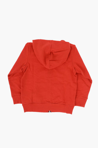RED TAG Brushed Cotton SADONZ Sweatshirt with Hood and Zip Closure