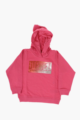 RED TAG Brushed Cotton SELSC Hoodie with Printed Logo