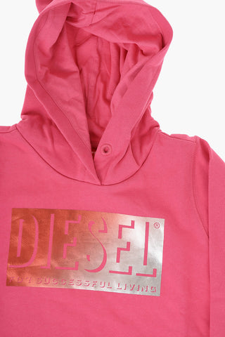 RED TAG Brushed Cotton SELSC Hoodie with Printed Logo