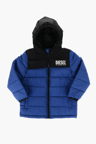 RED TAG Two-Tone JLOLS Padded Jacket with Hood