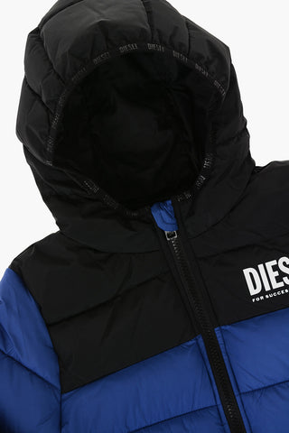 RED TAG Two-Tone JLOLS Padded Jacket with Hood
