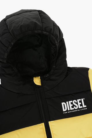 RED TAG Two-Tone Padded JLOLS Jacket with Hood