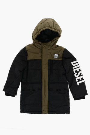RED TAG Two-Tone Rip Stop Checked JBILLS Padded Jacket