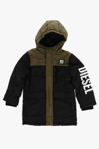 RED TAG Two-Tone Rip Stop Checked JBILLS Padded Jacket