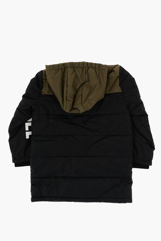 RED TAG Two-Tone Rip Stop Checked JBILLS Padded Jacket