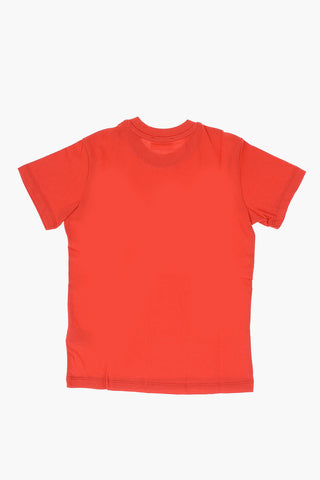 RED TAG T-Shirt Girocollo TADON in Tinta Unita con Logo Stampato