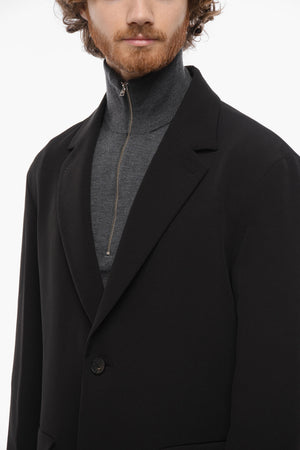 giacca a 2 bottoni GALATINA uno spacco revers classico e tasca con aletta