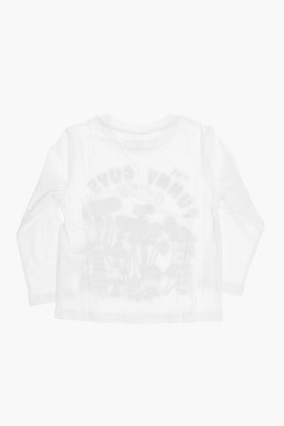 Printed long Sleeve Crew-Neck T-shirt