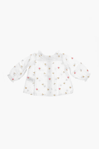 Camicia Con ricamo Floreale